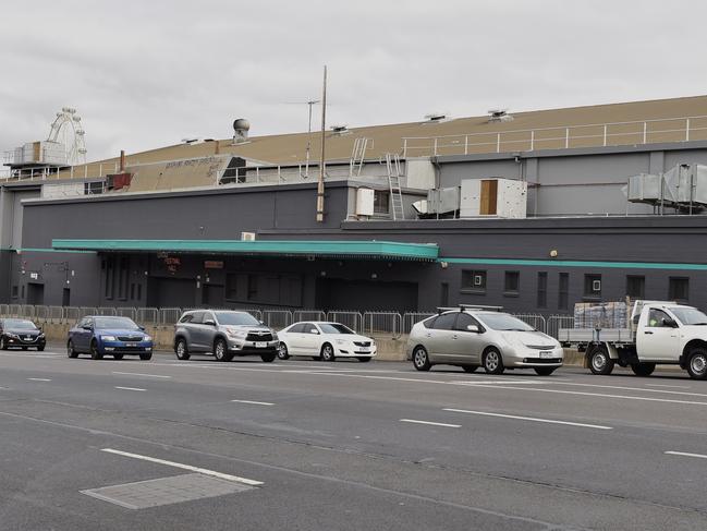 Exterior of Festival Hall. Picture: Ellen Smith