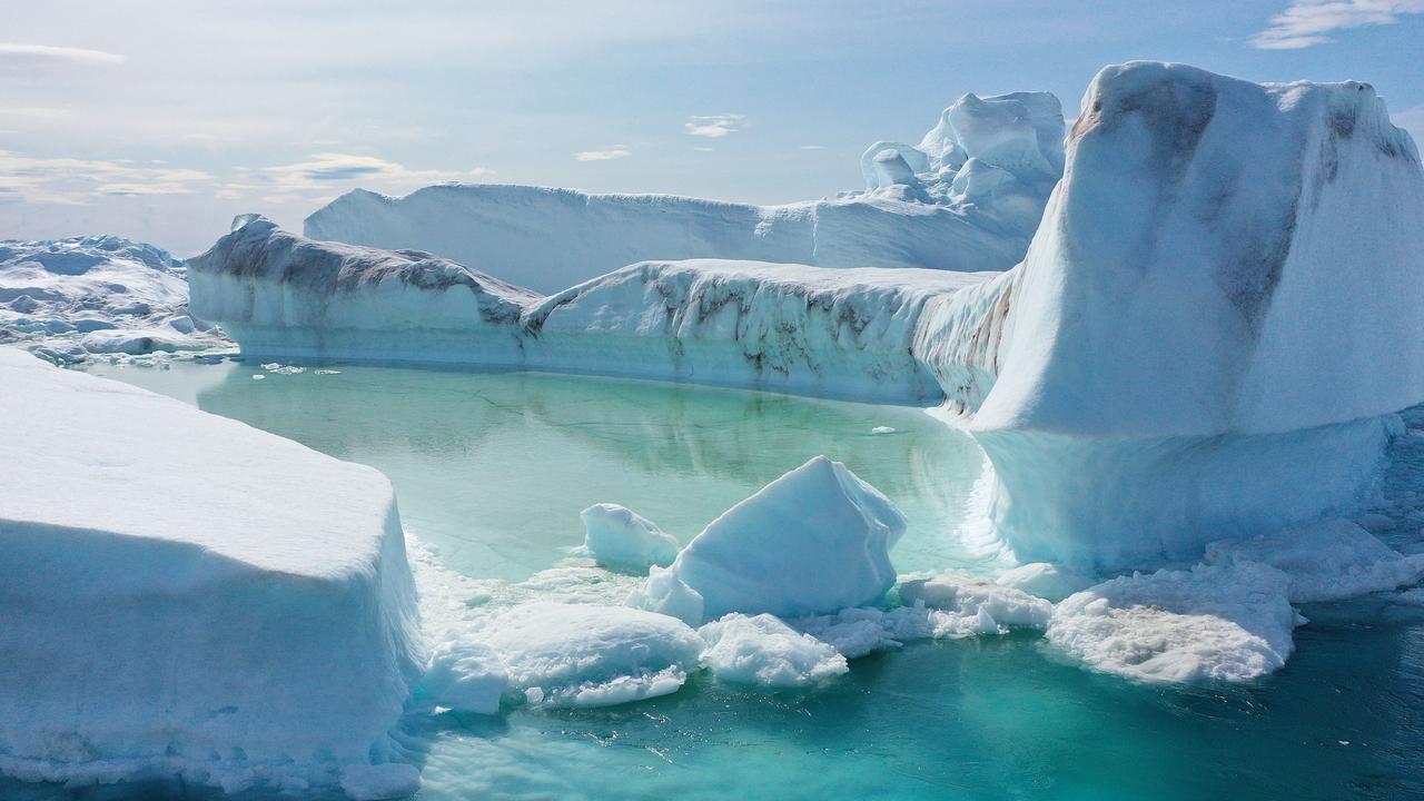 Greenland is home to the world’s second-largest ice sheet. Picture: Sean Gallup/Getty Images