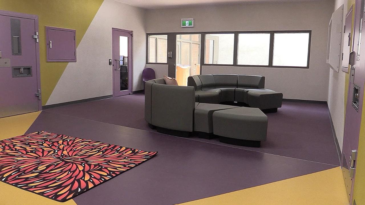 Inside the refurbished Alice Springs Youth Detention Centre.