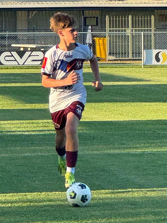 MA Olympic junior footballer Lachlan Wilkie. Picture: Supplied by MA Olympic.