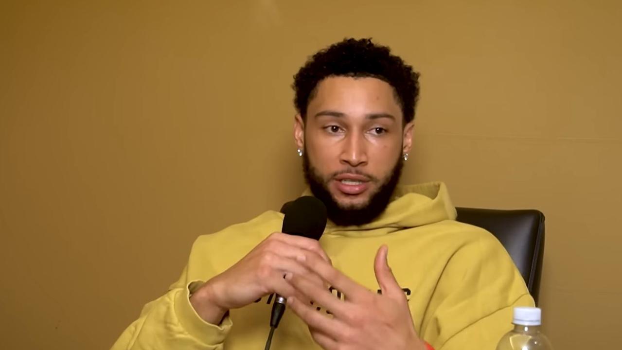 Ben Simmons opened up on his struggles.