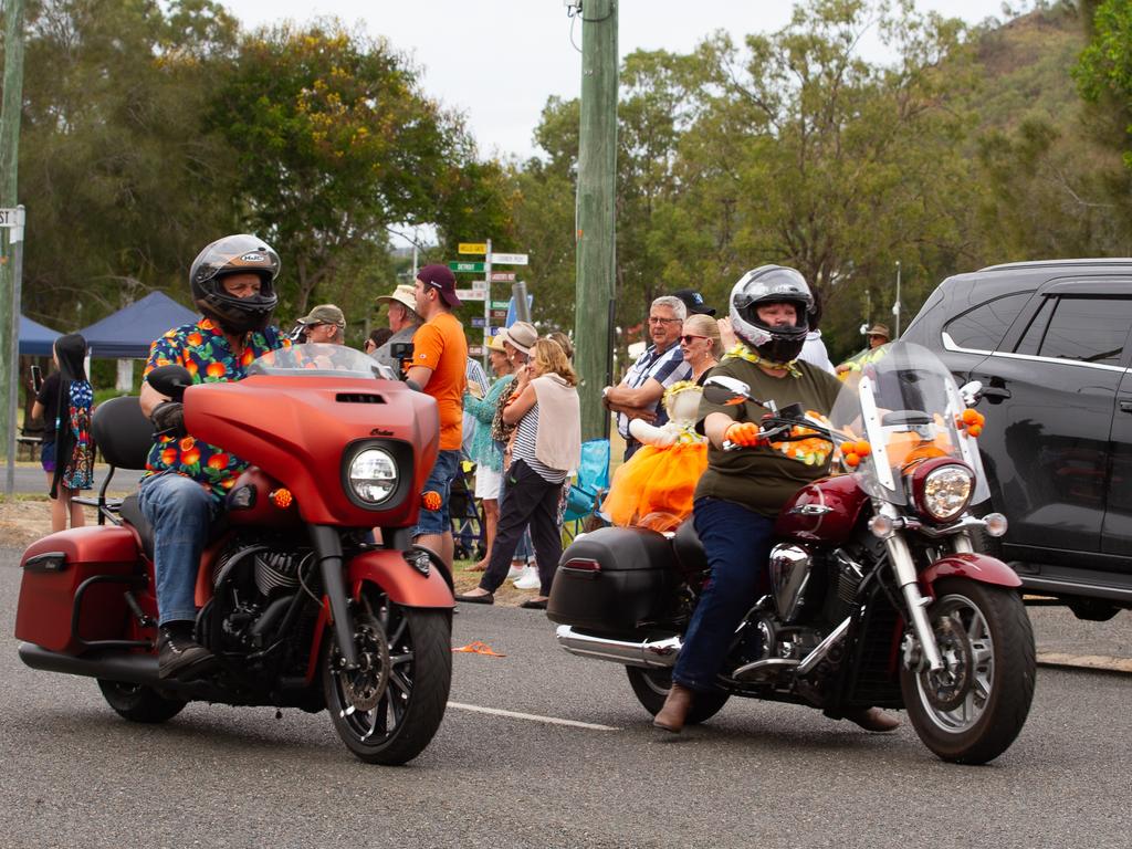 Parade riders at the 2023 Gayndah Orange Festival.