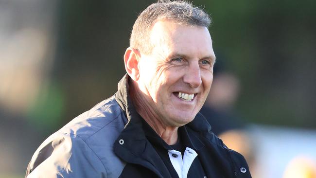 North Geelong coach Peter Riccardi is hoping to build on a sixth-place finish in his second year at the helm of the Magpies. Picture: Mark Wilson