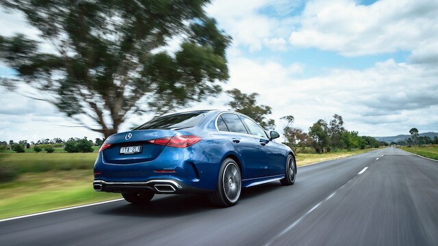 The C-Class has a fuel economy of 7.3 litres of fuel per 100km, remaining efficient even during sport mode