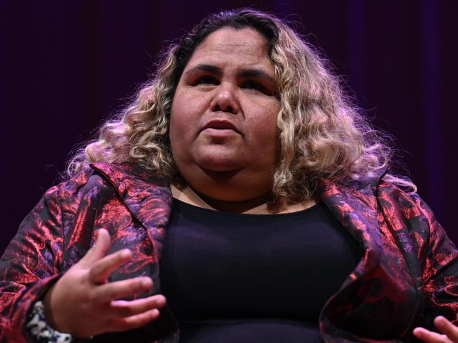 02-08-2023 - Sally Scales is seen at The Aboriginal and Torres Strait Islander Voice: A Dialogue for Students event hosted by the Australian National University in Canberra. Picture: Martin Ollman / The Australian