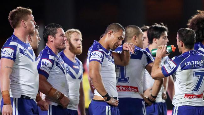 Canterbury were dominated by the Sea Eagles in their round three clash. Picture: AAP