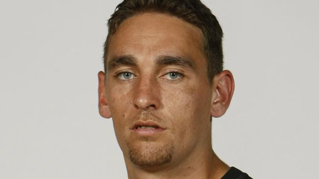 03/02/2009 SPORT: Shannon Cox. 2009. Collingwood Football Club. Headshot.