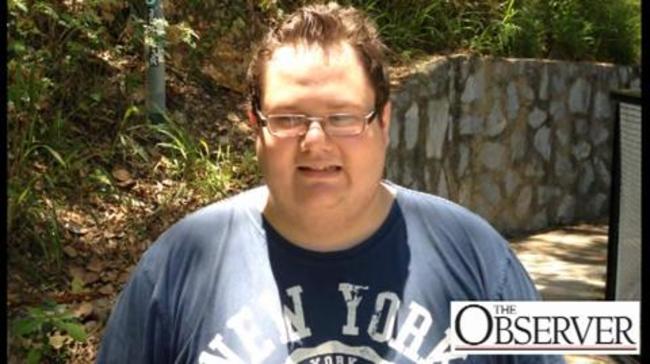 Overweight man harassed while trying to exercise