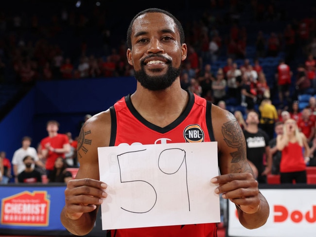 Bryce Cotton set a modern NBL record with 59 points.