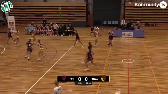 TNL R13 Live Stream: Hawks Face Cripps Waratah As Netball Tas ...