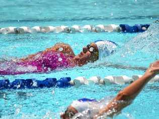 Shianne Plunkett is using this weekends swim meet as fitness for the upcoming McDonalds Qld Short Course Championships. Picture: Rebecca Devine 020819SWIM