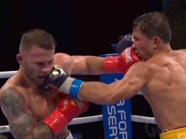 Gennady Golovkin was far too strong.