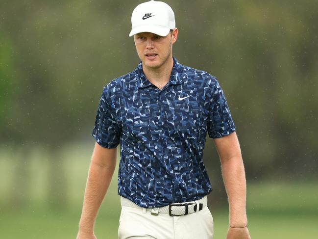 BRISBANE, AUSTRALIA - NOVEMBER 23: Cam Davis of Australia walks on the 15th green on day three of the BMW Australian PGA Championship 2025 at Royal Queensland Golf Club on November 23, 2024 in Brisbane, Australia. (Photo by Chris Hyde/Getty Images)