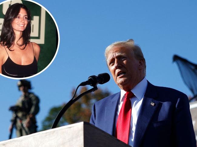 A former model has accused Donald Trump of groping and sexually touching her after being introduced to him by Jeffrey Epstein.