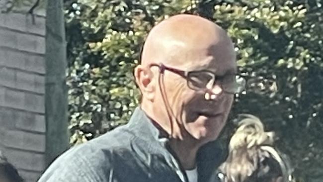 Bruce Andrew Cameron, 68, of Killarney Vale, leaving Wyong Local Court after pleading guilty to six counts of child abuse including sexual intercourse with a child, sexual touching and grooming. Picture: NewsLocal