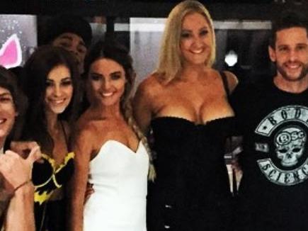 Sam Frost Instagram image as she and Lisa Hyde attend the Hookers Ball in Darwin. Picture: Instagram / Sam Frost