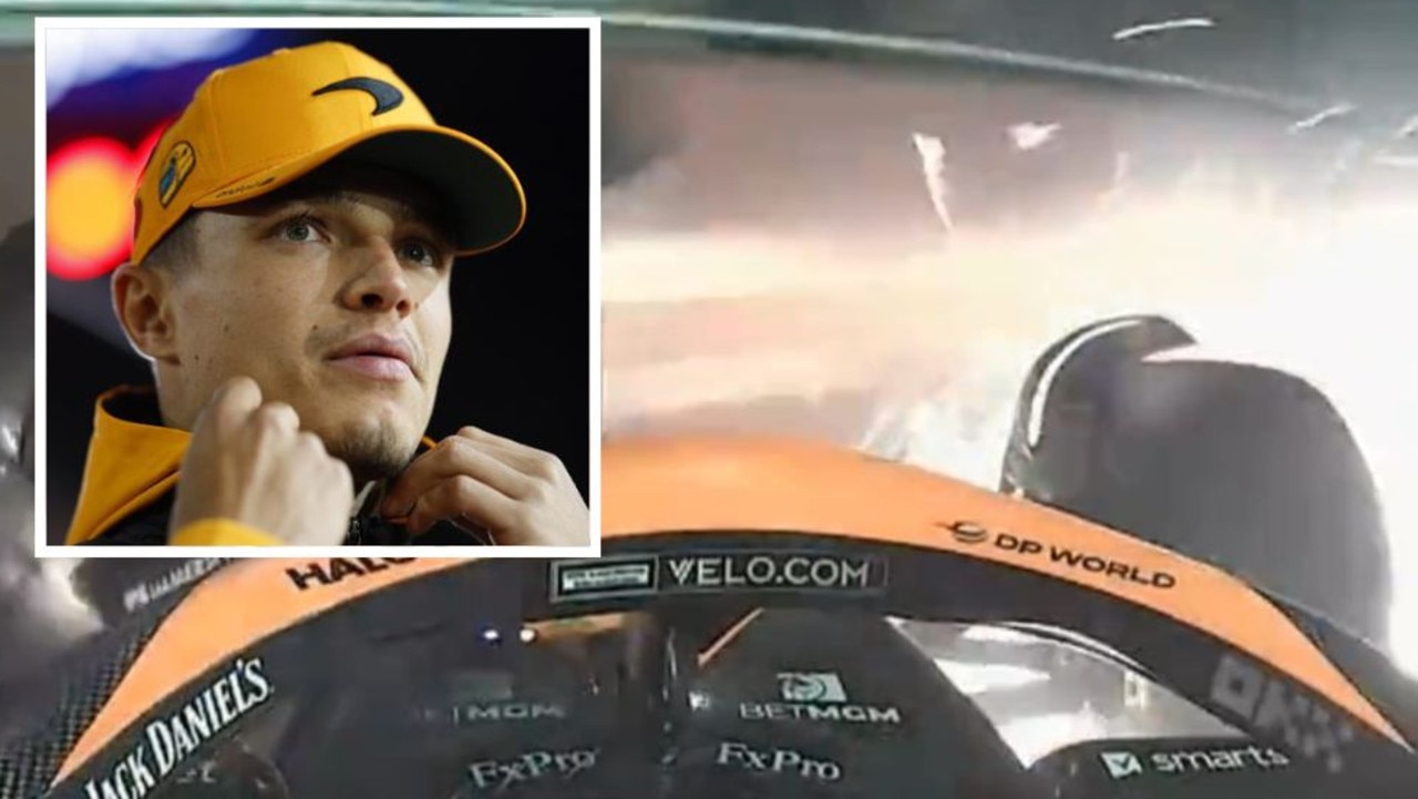 Footage of horror Lando Norris crash at Las Vegas Grand Prix is ‘frightening’