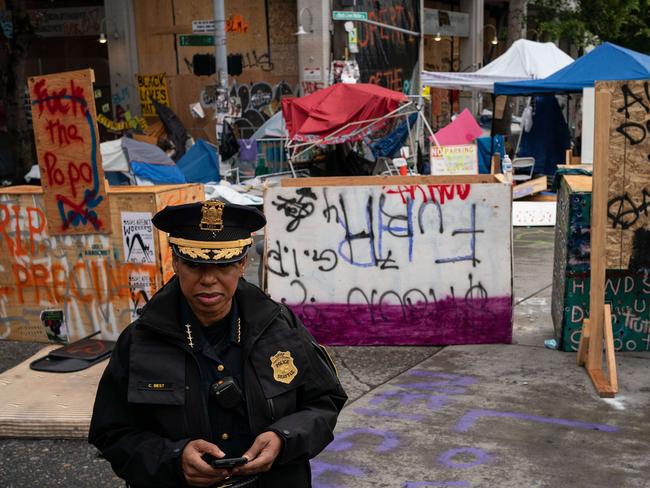 Seattle Police Chief Carmen Best. Picture: AFP