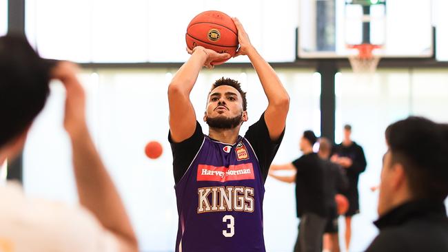 DJ Hogg has joined the Kings this season. Picture: Jenny Evans/Getty Images