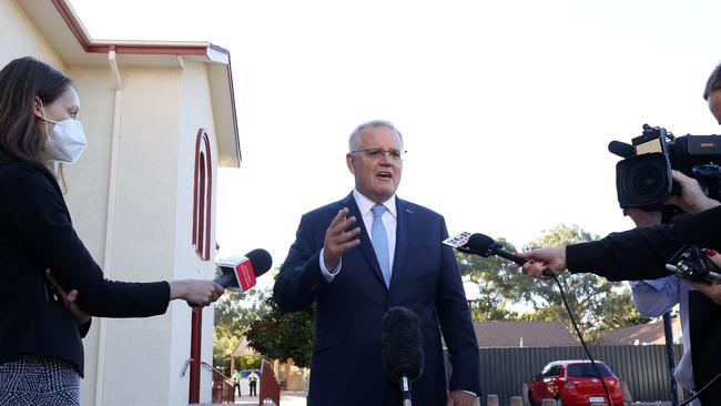 Scott Morrison says he stands by the Bill ‘100 per cent. Picture: NCA NewsWire / Gary Ramage