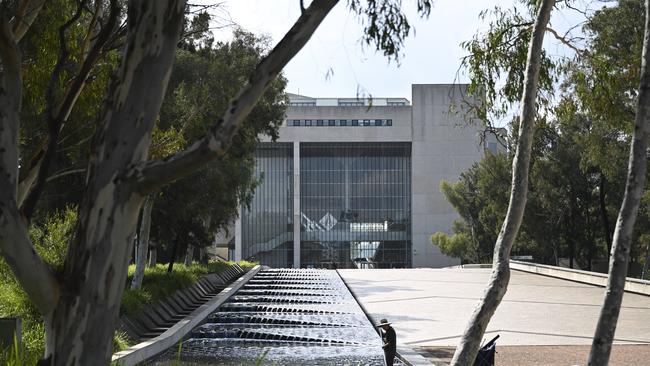 The High Court of Australia in Canberra. Picture: NewsWire/Martin Ollman