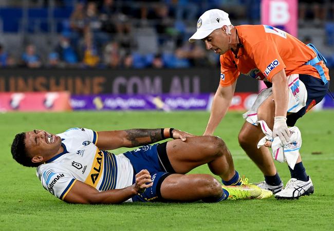 Waqa Blake has a knee injury (Photo by Bradley Kanaris/Getty Images)