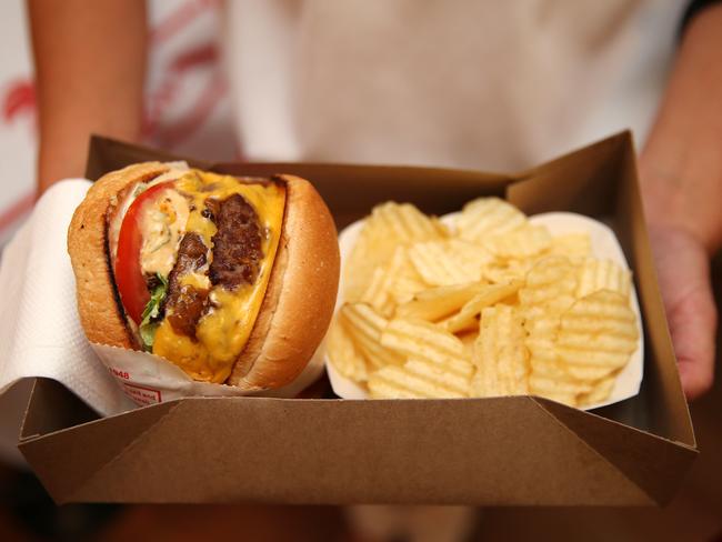 The team behind Sydney’s Burgerpalooza have been inspired the simplicity and freshness of the In-N-Out offering. Picture: Tim Hunter.