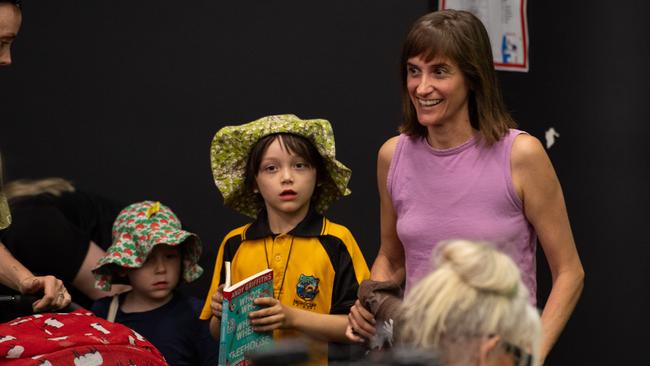 NT Greens Suki Dorras-Walker at the declaration of nominations event in Darwin. Picture: Pema Tamang Pakhrin