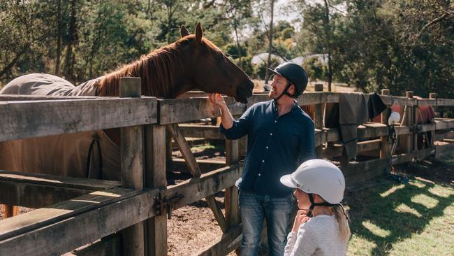 Horse riding at Launceston's Country Club Resort. For TasWeekend travel story. Picture: Supplied