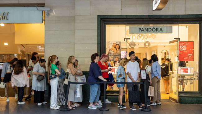 According to analysis by ANZ economists, retail spending so far in December has been soft. Picture NCA NewsWire / Seb Haggett