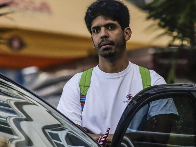 Marcelo Santoro is  in custody after being captured by police in Rio de Janeiro. Picture: Alex Ribeiro