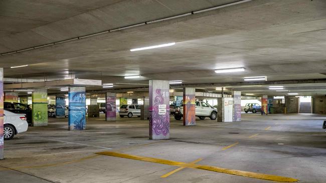 The Bruce Bishop carpark in Surfers Paradise. Picture: Jerad Williams