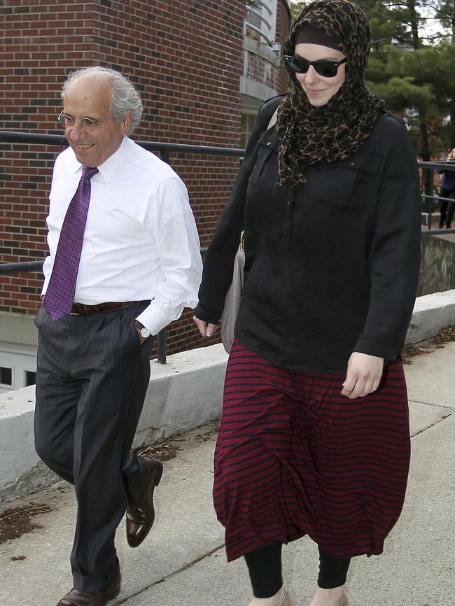 Katherine Russell with Amato DeLuca in 2013.