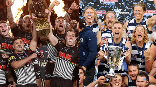 Rugby league’s revenue is still $277 million behind its main rival, the AFL.