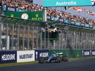 F1 Australian Grand Prix Winner V.Bottas