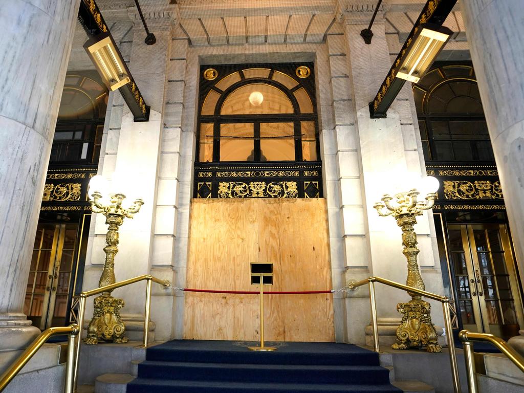 The Plaza Hotel on 5th Avenue in New York. Picture: Timothy A. Clary/AFP