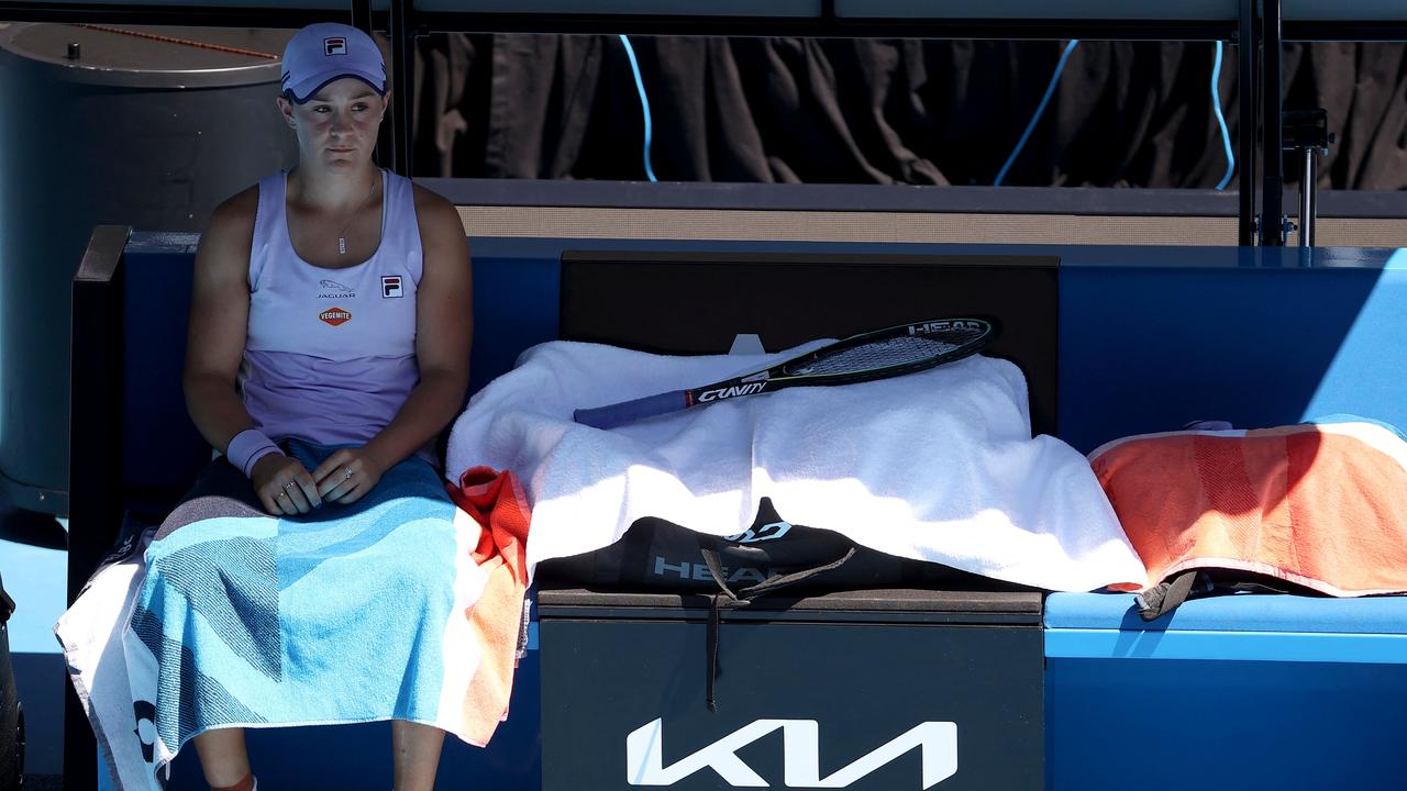 Australian Open 2021 Ash Barty loses quarterfinal to Karolina Muchova, medical time-out, score, results news.au — Australias leading news site
