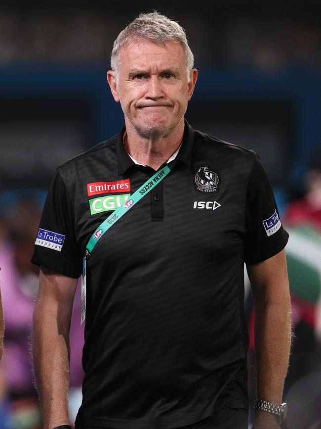 Head of football Geoff Walsh departed the Saints earlier this year. He previously held a similar role at Collingwood. Picture: Michael Klein