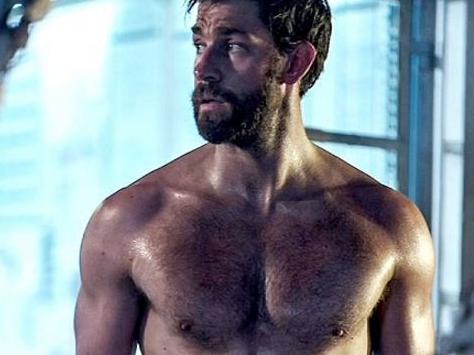 John Krasinski in the movie 13 Hours: The Secret Soldiers Of Benghazi.