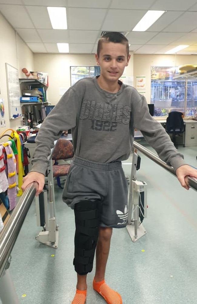 Gold Coast alleged hit and run victim Preston Potter, 16, continues to make progress after he was struck by a car on June 6, 2019.