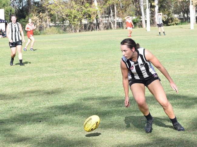 AFL Capricornia senior women’s grand final, Yeppoon Swans versus Rockhampton Panthers, Rockhampton Cricket Grounds, September 10, 2022.