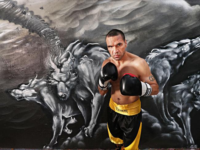 Anthony Mundine is ready for a furious onslaught. Picture: Annette Dew