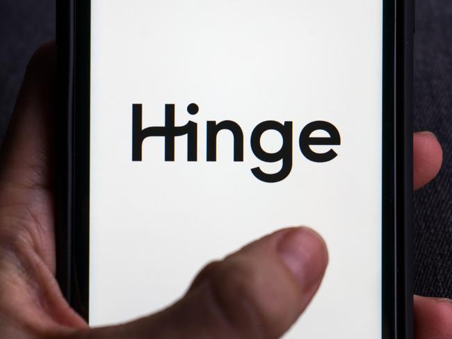 Damien Michael Hill sent her a message on dating app Hinge with a pick up line that made the woman think he had found out where she worked.