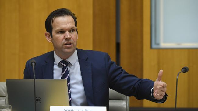 Nationals Senator and former Resources Minister Matt Canavan. Picture: AAP