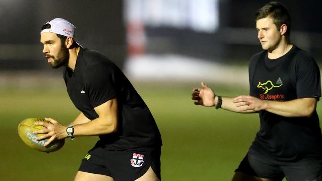 Paddy McCartin training with St Joseph’s last year. Picture: Glenn Ferguson