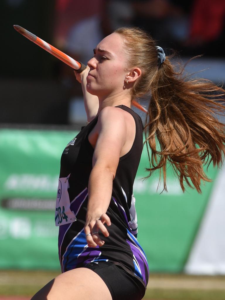 <p>North Queensland Athletics Championships at Townsville Sports Reserve. Rebekah Gleeson-Cherry. Picture: Evan Morgan</p>