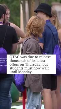 Queensland graduates forced to wait for tertiary offers