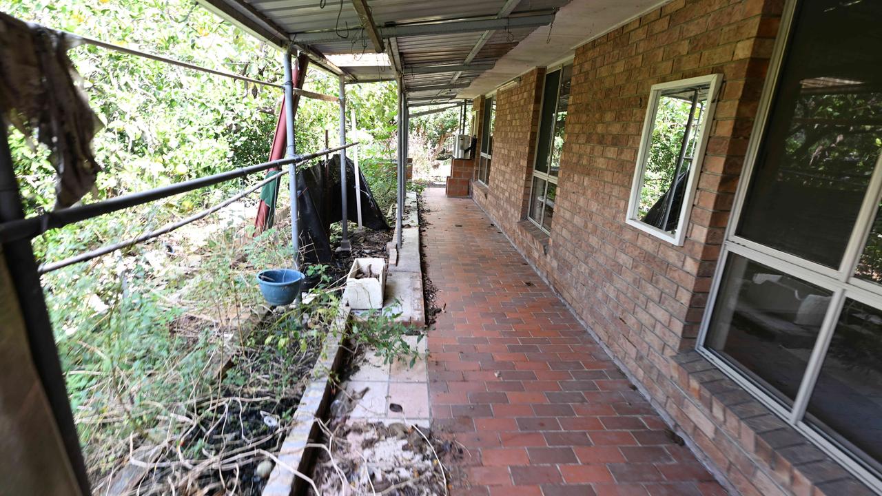 A property in Everton Park that is listed as Vivian Lobo’s residence. Picture: Lyndon Mechielsen/The Australian