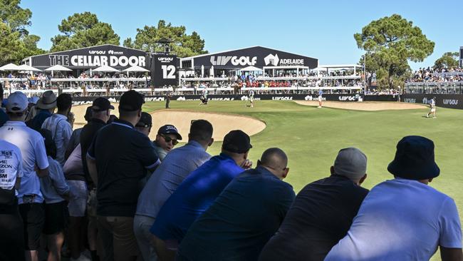 The crowd lapped up LIV’s Adelaide tournament. Picture: Mark Brake/Getty Images