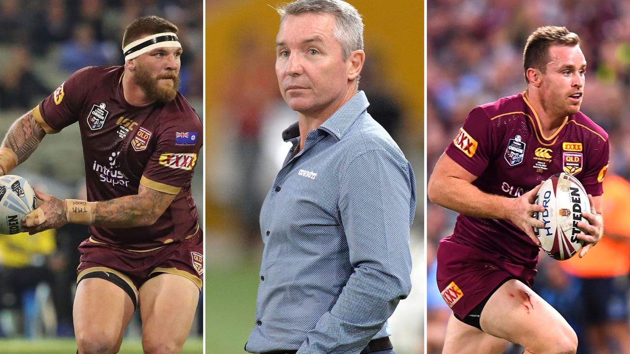 Josh McGuire (left) and Michael Morgan (right) have had their Origin places put in doubt